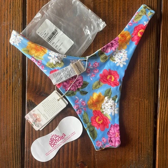 AGUA BENDITA ❤️‍🔥 AVY REVERSIBLE BOTTOMS EDEN NWT SIZE MEDIUM